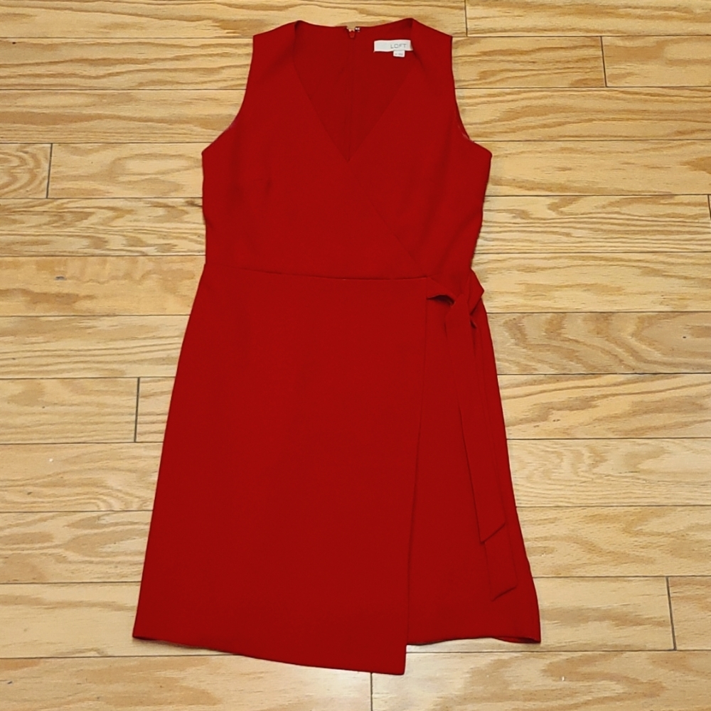 Loft Faux Wrap Dress